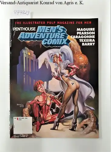 Penthouse: Penthouse Men´s Adventure Comix: The Illustrated Pulp Magazine for Men, No.1 April/May 1995. 