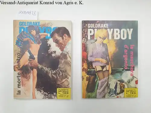 Edizioni RG: Goldrake L'Agente Playboy : No.78 und No. 80 : 2 Bände 
 La Morte Dentro / La Maschera D'Argento. 