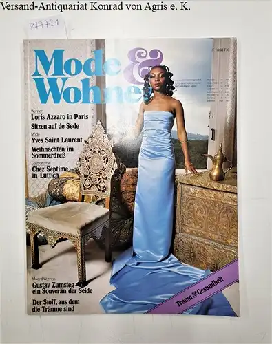 Mode&Wohnen und Antje Besser: Mode & Wohnen  Heft 5/6 1976 Nov./Dez. 