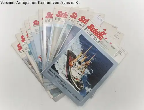 Koehlers Verlagsgesellschaft: Schiffahrt International. 31.Jg. Nr.1-9,11,12. 