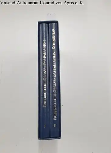 Ziechmann, Jürgen (Herausgeber): Das Palladion. Ein ernsthaftes Gedicht in sechs Gesängen. 2 Bände (I: Faksimile. II: Kommentarband). 
