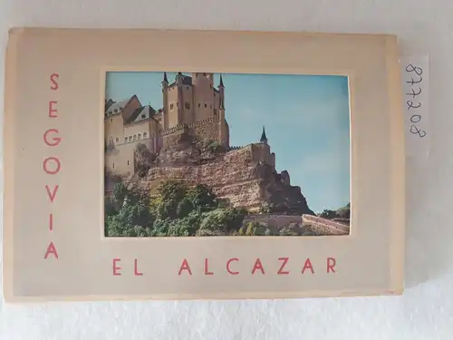 Segovia : El Alcazar : Postkarten-Leporello. 