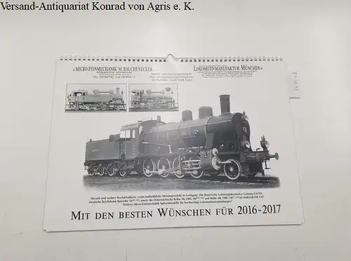 Micro-Feinmechanik M. Rauchenecker: (2016-2017 Kalender) Micro-Feinmechanik M. Rauchenecker - Mit den besten Wünschen. 