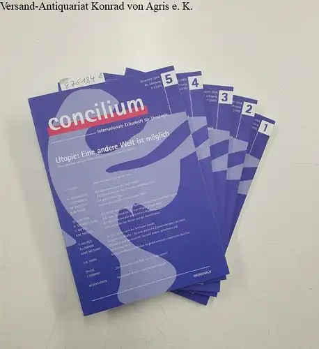 Direktionskomitee: Concilium. Internationale Zeitschrift für Theologie, 40. Jahrgang, 2004, Komplett!. 