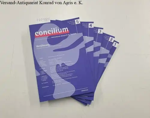 Direktionskomitee: Concilium. Internationale Zeitschrift für Theologie, 39. Jahrgang, 2003, Komplett!. 