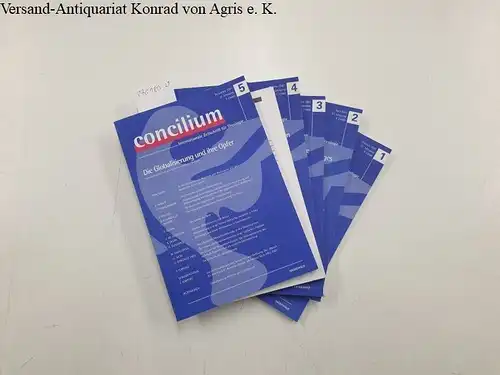 Direktionskomitee: Concilium. Internationale Zeitschrift für Theologie, 37. Jahrgang, 2001, Komplett!. 