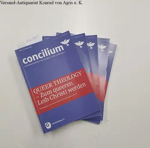 Direktionskomitee: Concilium. Internationale Zeitschrift für Theologie, 55. Jahrgang, 2019, Komplett!. 