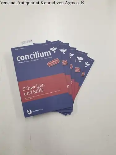 Direktionskomitee: Concilium. Internationale Zeitschrift für Theologie, 51. Jahrgang, 2015, Komplett!. 