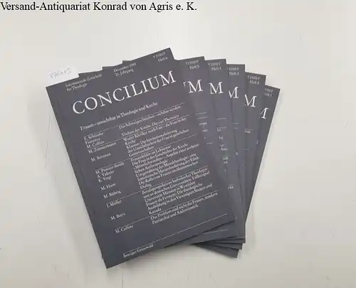 Direktionskomitee: Concilium. Internationale Zeitschrift für Theologie, 21. Jahrgang, 1985, Komplett!. 