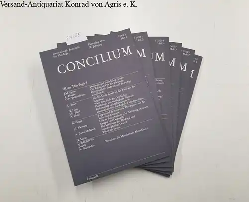 Direktionskomitee: Concilium. Internationale Zeitschrift für Theologie, 30. Jahrgang, 1994, Komplett!. 