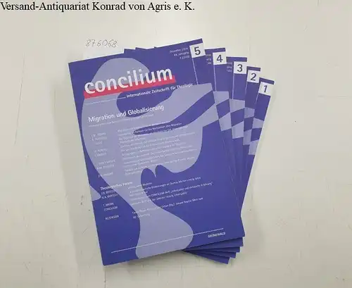 Direktionskomitee: Concilium . Internationale Zeitschrift für Theologie, 44. Jahrgang, 2008, Komplett!. 