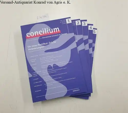 Direktionskomitee: Concilium . Internationale Zeitschrift für Theologie, 42. Jahrgang, 2006, Komplett!. 