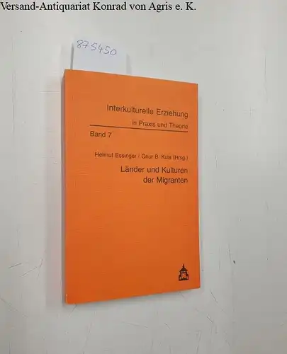 Essinger, Helmut (Herausgeber) und Georgios Markou: Länder und Kulturen der Migranten : e. Länderkunde unter kulturellem Aspekt
 (= Interkulturelle Erziehung in Praxis und Theorie ; Bd. 7). 