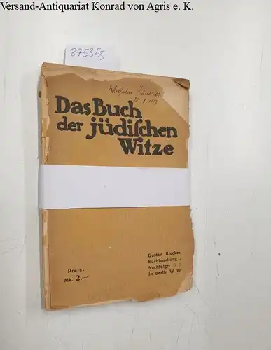 Nuél, M: Neue Folge: das Buch der Jüdischen Witze. 