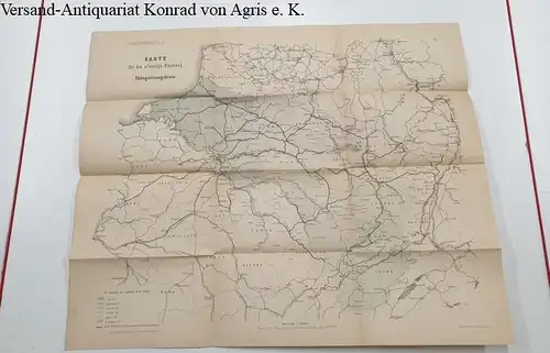 Lith. Institut v. Wilh. Greve, Berlin: Karte für die allmälige Räumung des Okkupationsgebietes: Plan 42: 1:1000000: Der deutsch-französische Krieg 1870 - 71. 