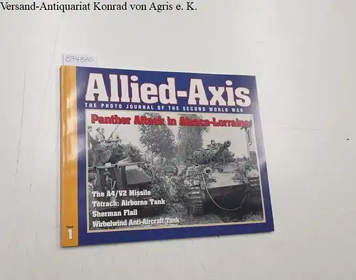 Small, John K: Allied-Axis: The Photo Journal of the Second World War: Issue 1
 Panther tank attack in Alsace-Lorraine. 
