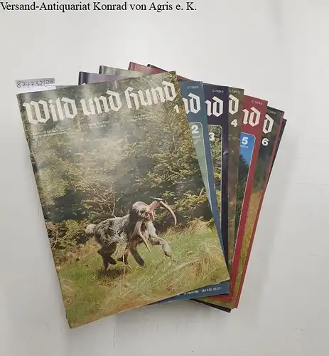 Verlag Paul Parey: Wild und Hund : 84. Jahrgang 1981 - 1982 : Heft 1-26 : Komplett : (sehr gute Exemplare). 