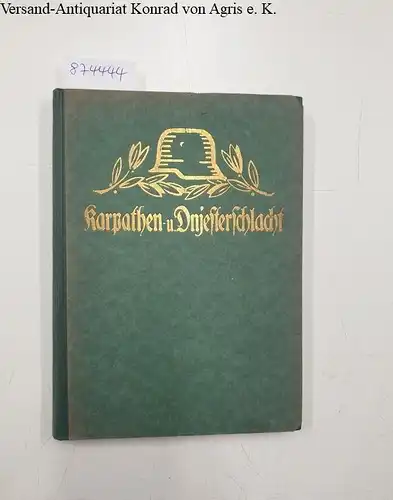 Reichsarchiv (Hrsg.): Karpathen und Dnjester-Schlacht 1915 
 Schlachten des Weltkriegs in Einzeldarstellungen : Band 2 (Band 9 der 1. Auflage). 