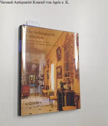 Sotheby's: The Arthingworth collection: important English furniture, country life paintings and decorations
 New York Thursday December 12,1996. 