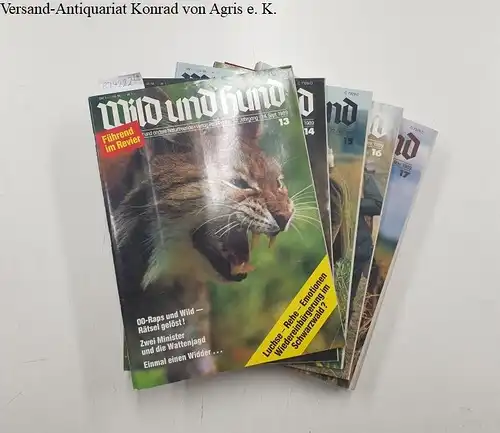 Verlag Paul Parey: Wild und Hund : 92. Jahrgang 1989 : Heft 13-26. 