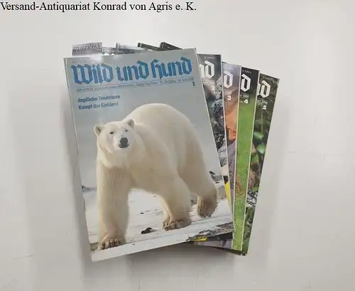 Verlag Paul Parey: Wild und Hund : 91. Jahrgang 1988 : Konvolut 23 Hefte : ohne Heft 20, 21, 22. 