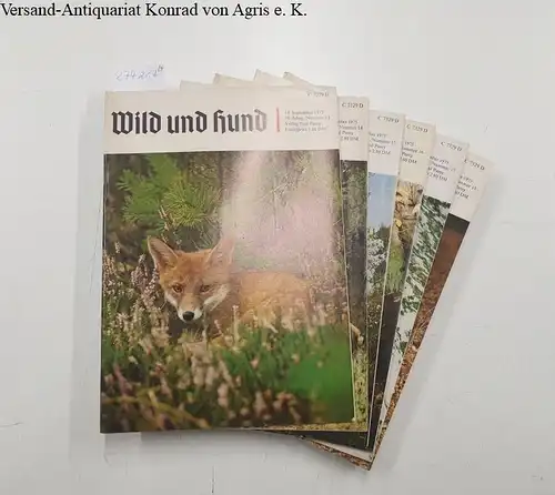 Verlag Paul Parey: Wild und Hund : 78. Jahrgang 1975 - 1976 : Heft 13-26. 
