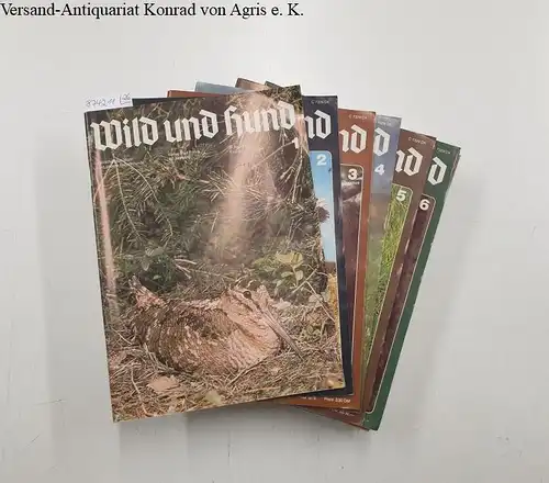 Verlag Paul Parey: Wild und Hund : 81. Jahrgang 1978 - 1979 : Heft 1-26 : Komplett. 