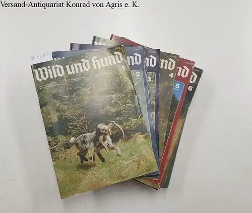 Verlag Paul Parey: Wild und Hund : 84. Jahrgang 1981 - 1982 : Heft 1-26 : Komplett : (meist sehr gute Exemplare). 
