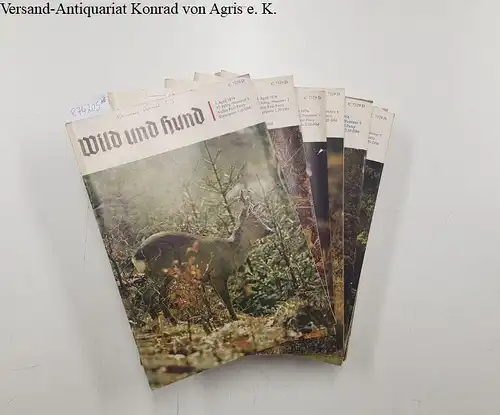 Verlag Paul Parey: Wild und Hund : 77. Jahrgang 1974 - 1975, Heft 1-26 : Komplett, guter Zustand. 