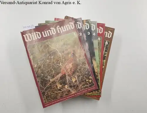 Verlag Paul Parey: Wild und Hund : 82. Jahrgang 1979 - 1980 : Heft 1-26 : Komplett. 