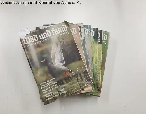 Verlag Paul Parey: Wild und Hund : 87. Jahrgang 1984/85 : Heft 1-27 : Komplett. 