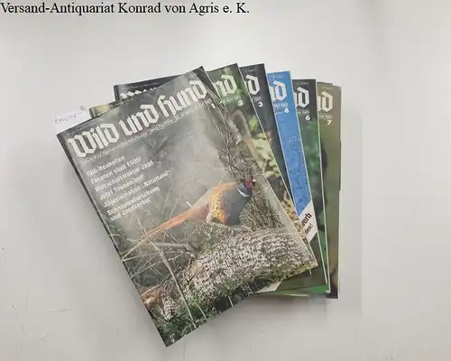 Verlag Paul Parey: Wild und Hund : 88. Jahrgang 1985/1986 : Heft 1-4 und 6-24. 