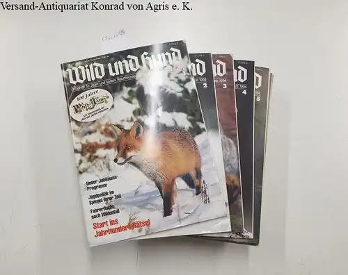 Verlag Paul Parey: Wild und Hund : 97. Jahrgang 1994 : Heft 1-26 : Komplett. 