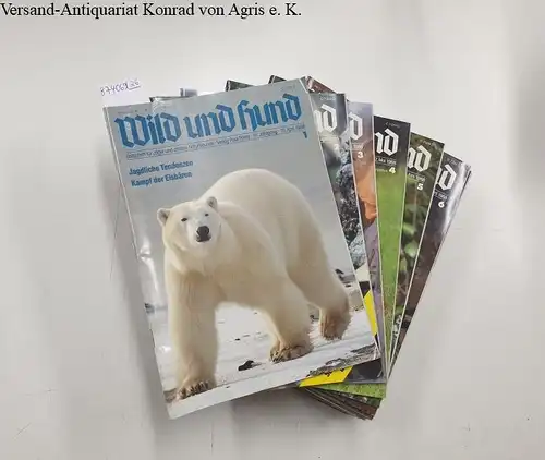 Verlag Paul Parey: Wild und Hund : 91. Jahrgang 1988 : Komplett. 