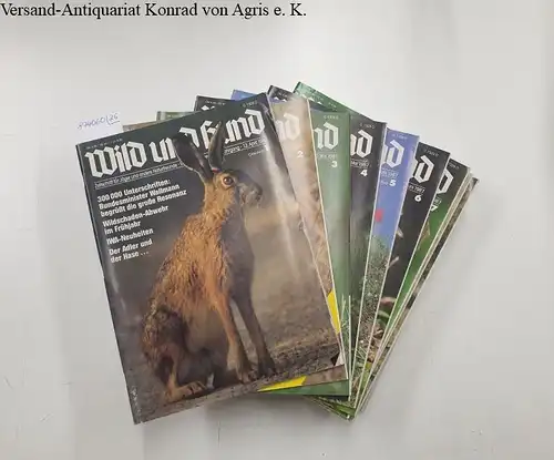 Verlag Paul Parey: Wild und Hund : 90. Jahrgang 1987-1988 : Heft 1-26 : Komplett. 