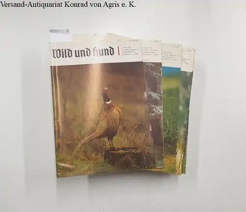 Verlag Paul Parey: Wild und Hund : 79. Jahrgang 1976 - 1977 : Heft 1-27 : Komplett. 