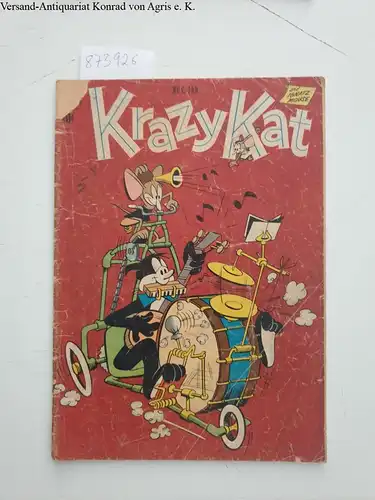 Dell Comics: Krazy Kat no.3, Nov.- Jan. 1952. 