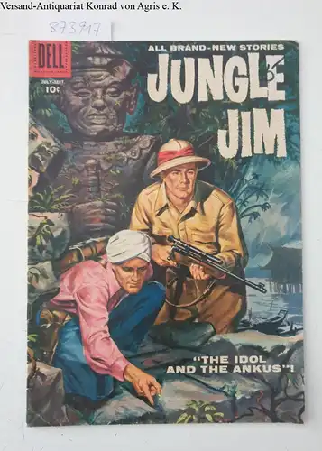 Dell Comics: Jungle Jim, Vol.1, No.17, July - September 1958
 the idol and the ankus!. 