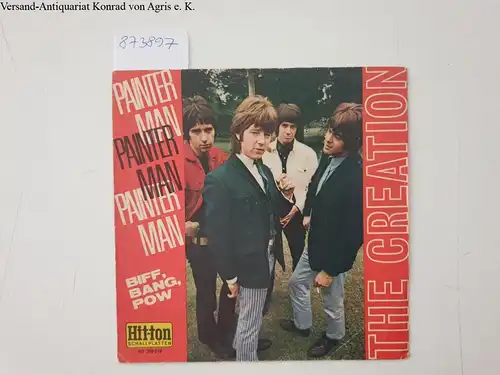 füt Hit-ton HT 300 073 : Cover in EX- Condition, Painter Man / Biff, Bang, Pow : 7-inch Cover