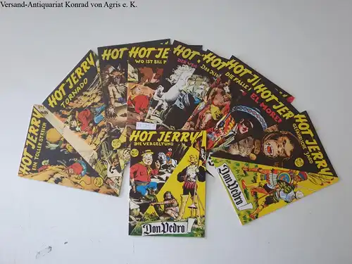 Hethke comics: Hot Jerry, Western Comic, Konvolut Nr. 20 - 30, Sammlerausgabe. 