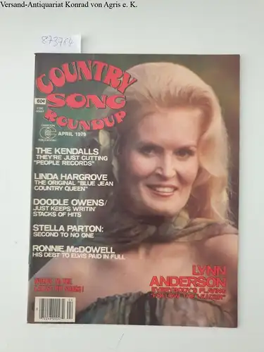 Anderson, William T: Country Song Roundup, April 1979 ( vol. 31, No. 237). 