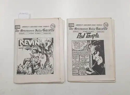 Street Enterprises: The Menomonee Falls Gazette : No. 109 and 110 January 1974 : 2 Hefte. 