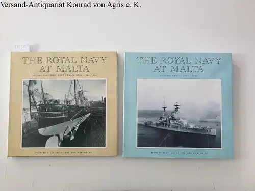 Ellis, Richard and Ben Warlow: The Royal Navy at Malta (Vol. One and Two). 