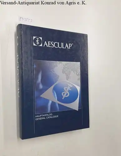 Aesculap: AESCULAP - Hauptkatalog Ausgabe 1-1998. 