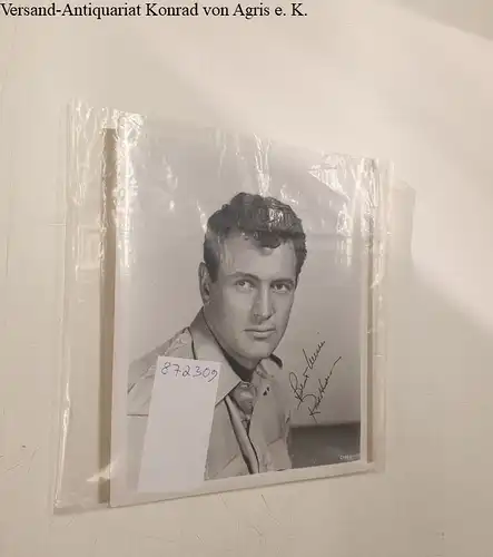 Porträt Fotografie Rock Hudson : von Rock Hudson signiert