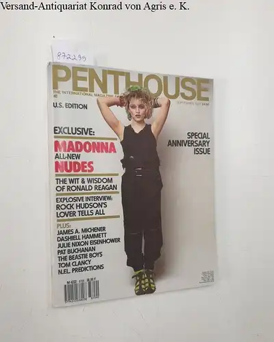 Guccione, Bob (Hrsg.): Penthouse : September 1987 : Exclusive: Madonna all-new nudes. 