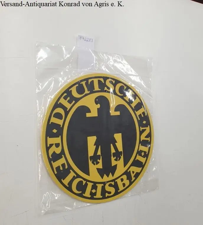 Deutsche Reichsbahn : Blechschild (Durchmesser ca. 31 cm) 0