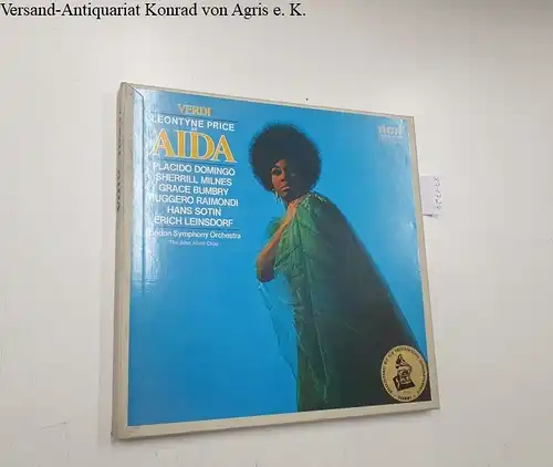 RCA LSC-6198 : NM / NM, Aida : Leontyne Price : Placido Domingo : Erich Leinsdorf : 3 LP Box