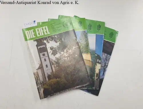 Eifelverein (Hrsg.): Die Eifel. Zeitschrift des Eifelvereins Jahrgang 1989, Hefte 2-4+6, plus 4/1988. 