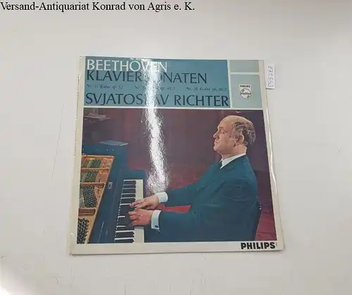 Philips A 02325 L : NM / EX, Klaviersonaten Nr. 11 B-dur : No. 19 g-moll : Nr. 20 G-dur : Svjatoslav Richter